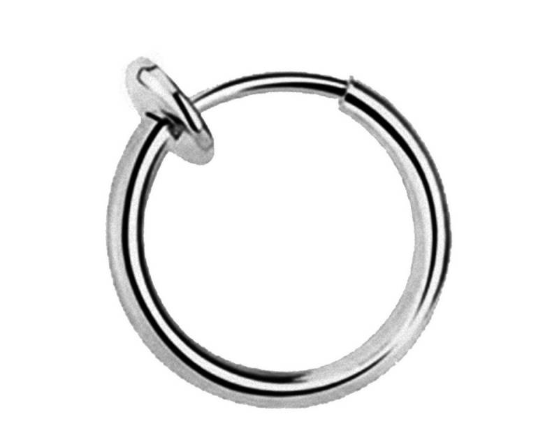 Taffstyle Nasenpiercing Piercing Septum Nase Lippe Ohr Helix Tragus, Universal Fake Nase Lippe Ohr Helix Tragus Brust Nippel Hoop Ring von Taffstyle