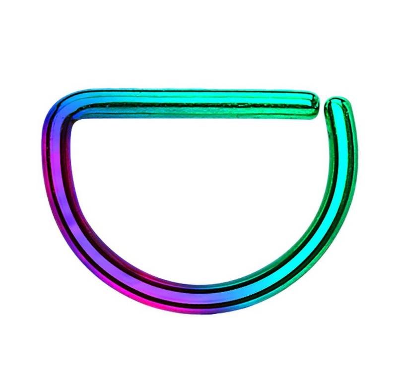 Taffstyle Nasenpiercing Piercing Septum Tragus Helix Ohr Nase, Universal Ring Piercing Lippe Brust Intim Nasenpiercing Lippenpiercing von Taffstyle