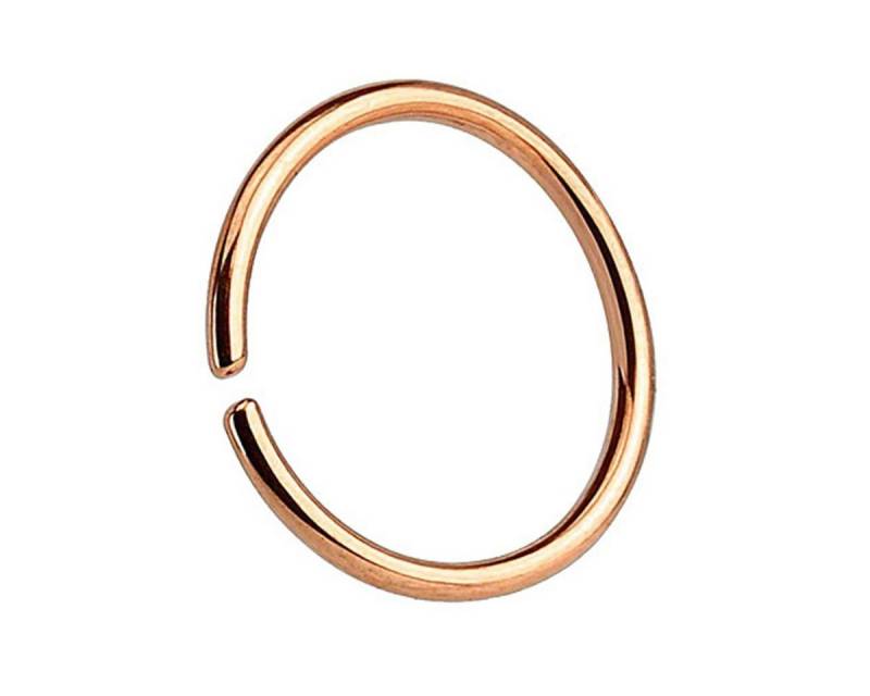 Taffstyle Nasenpiercing piercing Septum Ring Tragus Helix Ohr Lippen Intim, Universal Continuous biegbarer Fake Hoop Ring Ohr Nase Lippe Nasenring von Taffstyle