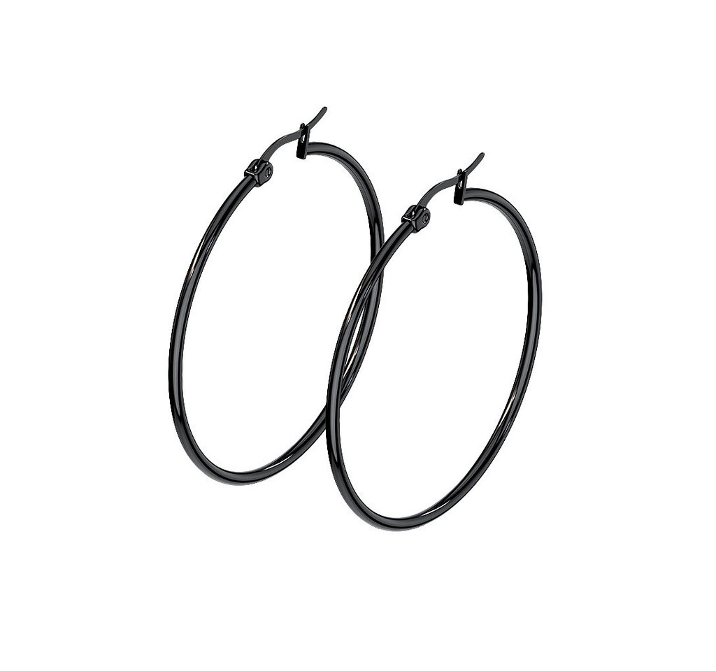 Taffstyle Paar Creolen Damen Ohrringe große Runde Creolen Elegante stilvolle Ohrhänger (Ohrringe Creolen Frauen Damen Schmuck Geschenke zum Geburtstag Weihnachten Valentinstag Muttertag) von Taffstyle