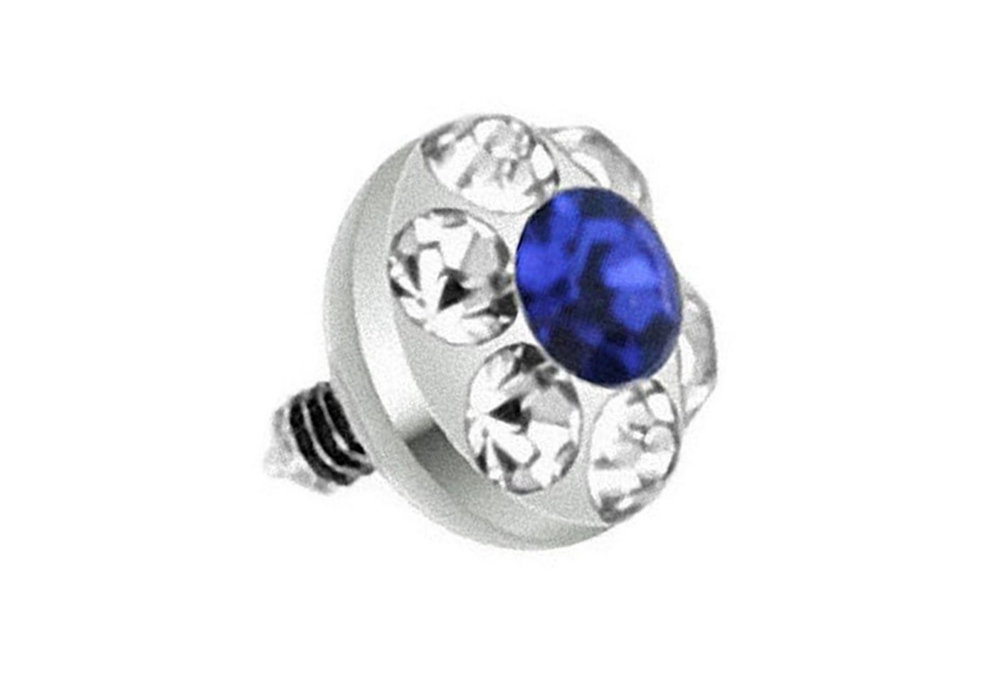 Taffstyle Piercing-Implantat Dermal Skin Diver Aufsatzkugel Strass Kristallen, Anchor Piercing Anker Aufsatz Kugel Ball Flach Stecker Steinen Taffstyle Piercing-Implantat Dermal Skin Diver Aufsatzkugel Strass Kristallen, Anchor Piercing Anker Aufsatz Kugel Ball Flach Stecker Steinen von Taffstyle