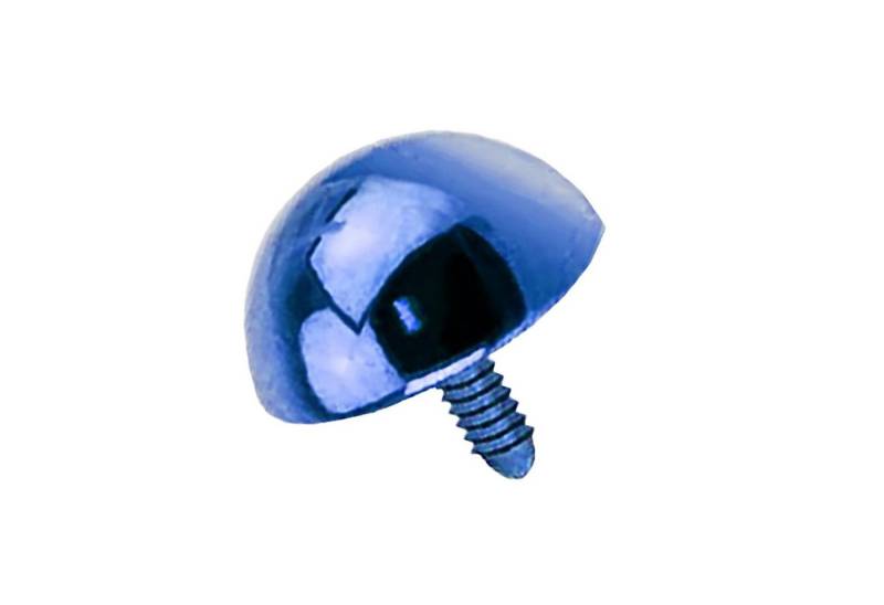 Taffstyle Piercing-Implantat Micro Dermal Diver Aufsatzkugel Perle Halbrund, Anchor Piercing Skin Diver Anker Aufsatz Halb Kugel Ball Flach Stecker von Taffstyle