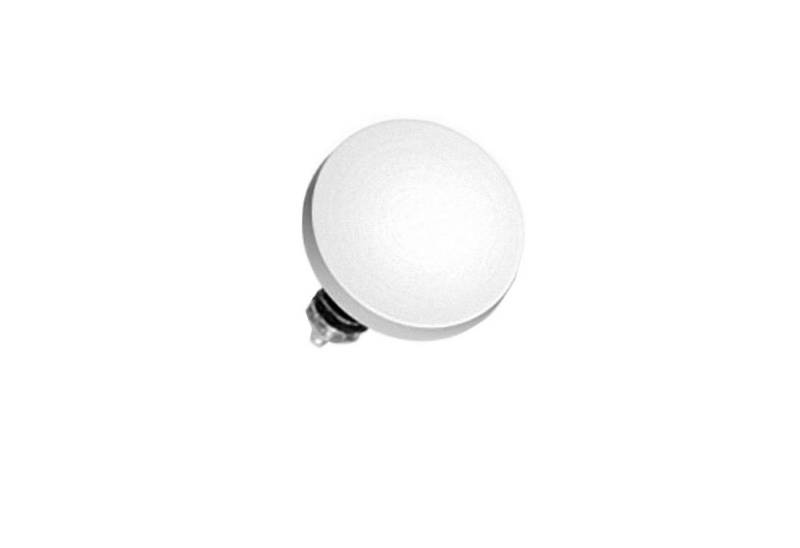 Taffstyle Piercing-Implantat Micro Dermal Piercing Diver Anker Aufsatz Rund, Anchor Piercing Skin Diver Aufsatz Platte Flach Stecker Gewinde Rund von Taffstyle