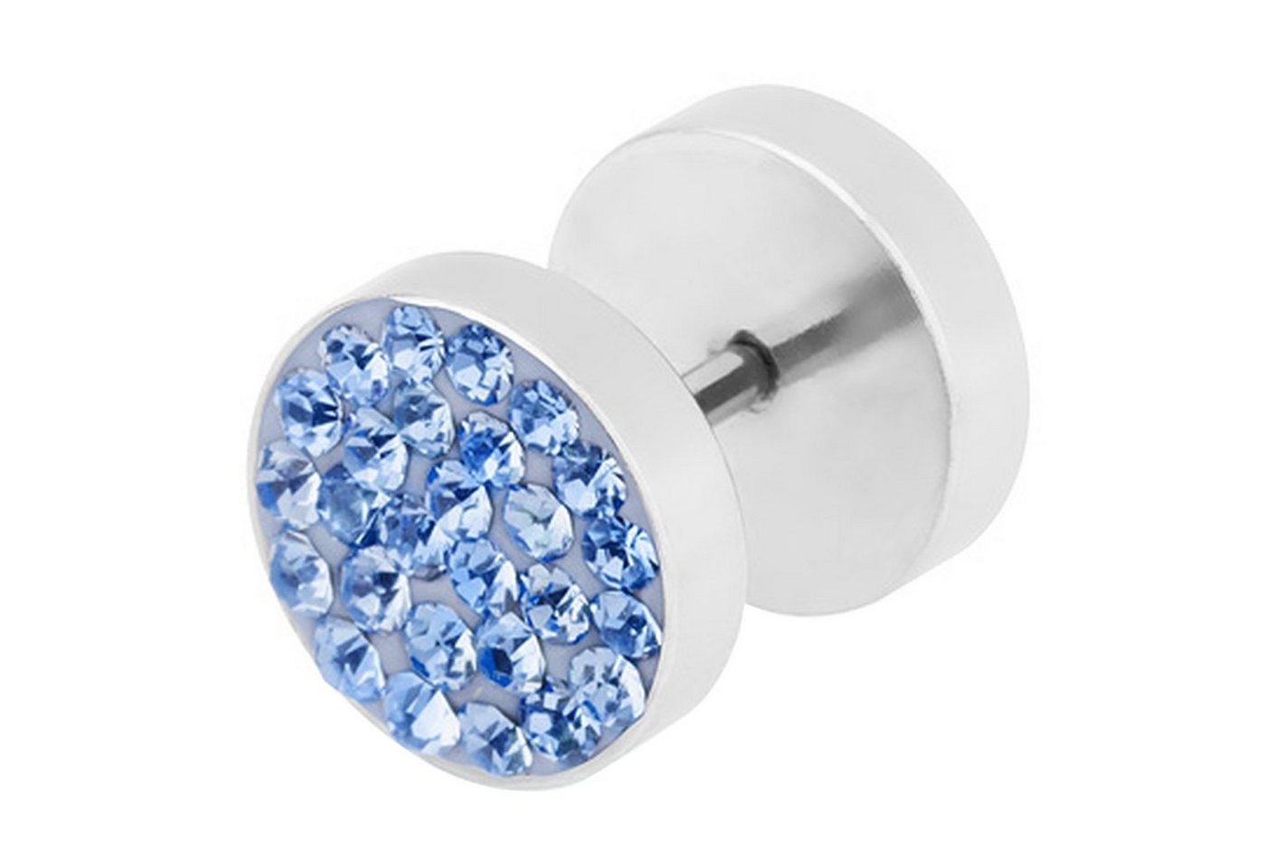 Taffstyle Piercing-Set Fake Piercing Ohr Plug mit Zirkonia, Runde Ohrring Fake Ohr Flesh Tunnel Ohrpiercing Platte Strass Kristall Taffstyle Piercing-Set Fake Piercing Ohr Plug mit Zirkonia, Runde Ohrring Fake Ohr Flesh Tunnel Ohrpiercing Platte Strass Kristall von Taffstyle