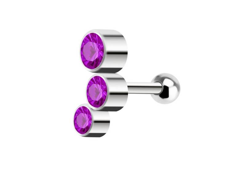 Taffstyle Piercing-Set Ohr Tragus Knorpel Helix Triple Kristall Kugeln, Piercing Stecker Glitzer Ohr Cartilage Ohrpiercing Barbell Stab Taffstyle Piercing-Set Ohr Tragus Knorpel Helix Triple Kristall Kugeln, Piercing Stecker Glitzer Ohr Cartilage Ohrpiercing Barbell Stab von Taffstyle