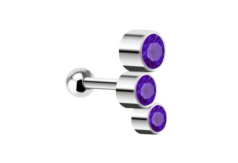 Taffstyle Piercing-Set Ohr Tragus Knorpel Helix Triple Kristall Kugeln, Piercing Stecker Glitzer Ohr Cartilage Ohrpiercing Barbell Stab Taffstyle Piercing-Set Ohr Tragus Knorpel Helix Triple Kristall Kugeln, Piercing Stecker Glitzer Ohr Cartilage Ohrpiercing Barbell Stab von Taffstyle