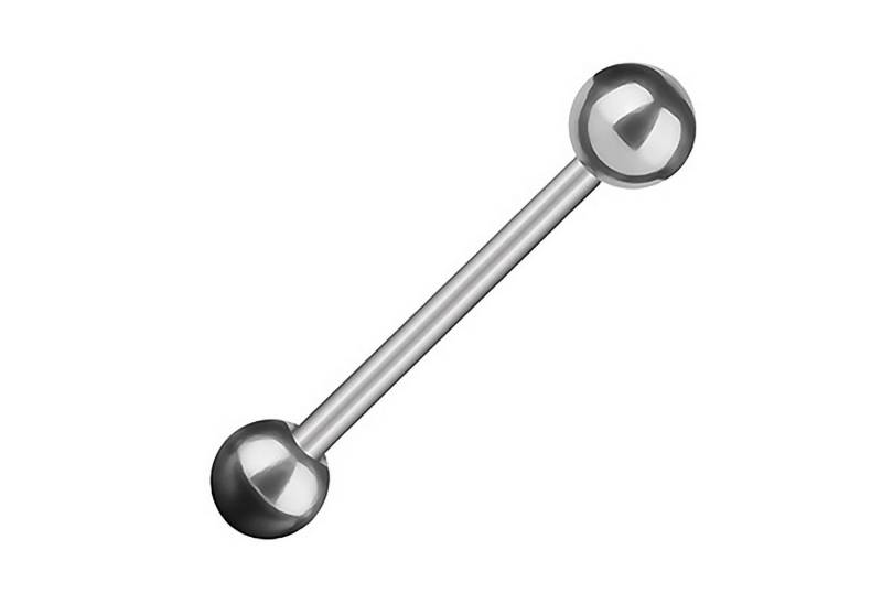Taffstyle Piercing-Set Piercing Barbell Hantel Ohr Zunge Brust Intim, Stab Hantel Stecker Ohrpiercing Zungenpiercing Oral Tragus Helix Kugel von Taffstyle