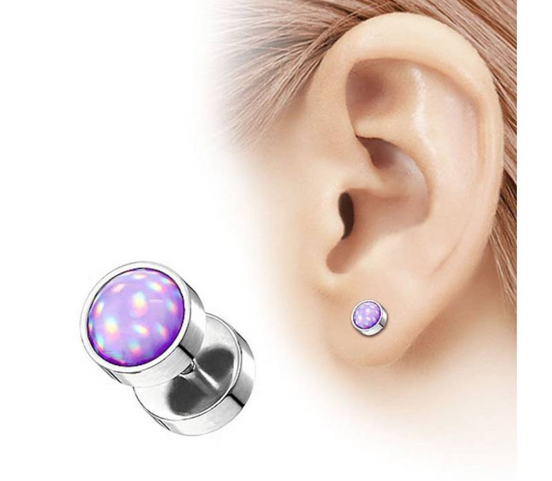 Taffstyle Piercing-Set Piercing Hantel Ohrstecker glänzenden Epoxy Stein, Runde Ohrringe Ohrstecker Fake Plug Flesh Tunnel Platte Stecker Hantel Taffstyle Piercing-Set Piercing Hantel Ohrstecker glänzenden Epoxy Stein, Runde Ohrringe Ohrstecker Fake Plug Flesh Tunnel Platte Stecker Hantel von Taffstyle