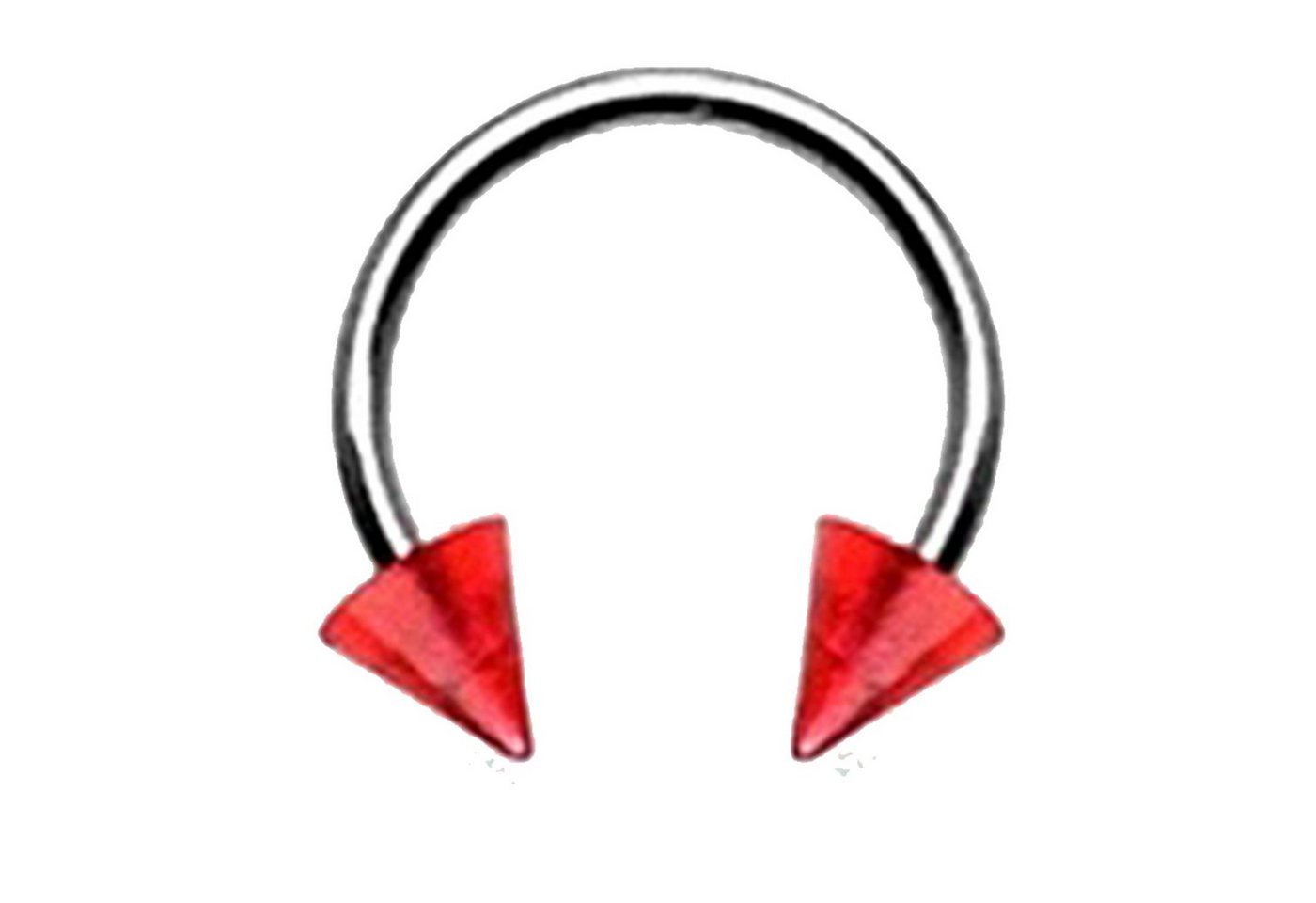 Taffstyle Piercing-Set Piercing Hufeisen Multi Color Spikes, Piercings Lippenpiercing Lippe Schmuck Piercing Hufeisen Multi Color Taffstyle Piercing-Set Piercing Hufeisen Multi Color Spikes, Piercings Lippenpiercing Lippe Schmuck Piercing Hufeisen Multi Color von Taffstyle