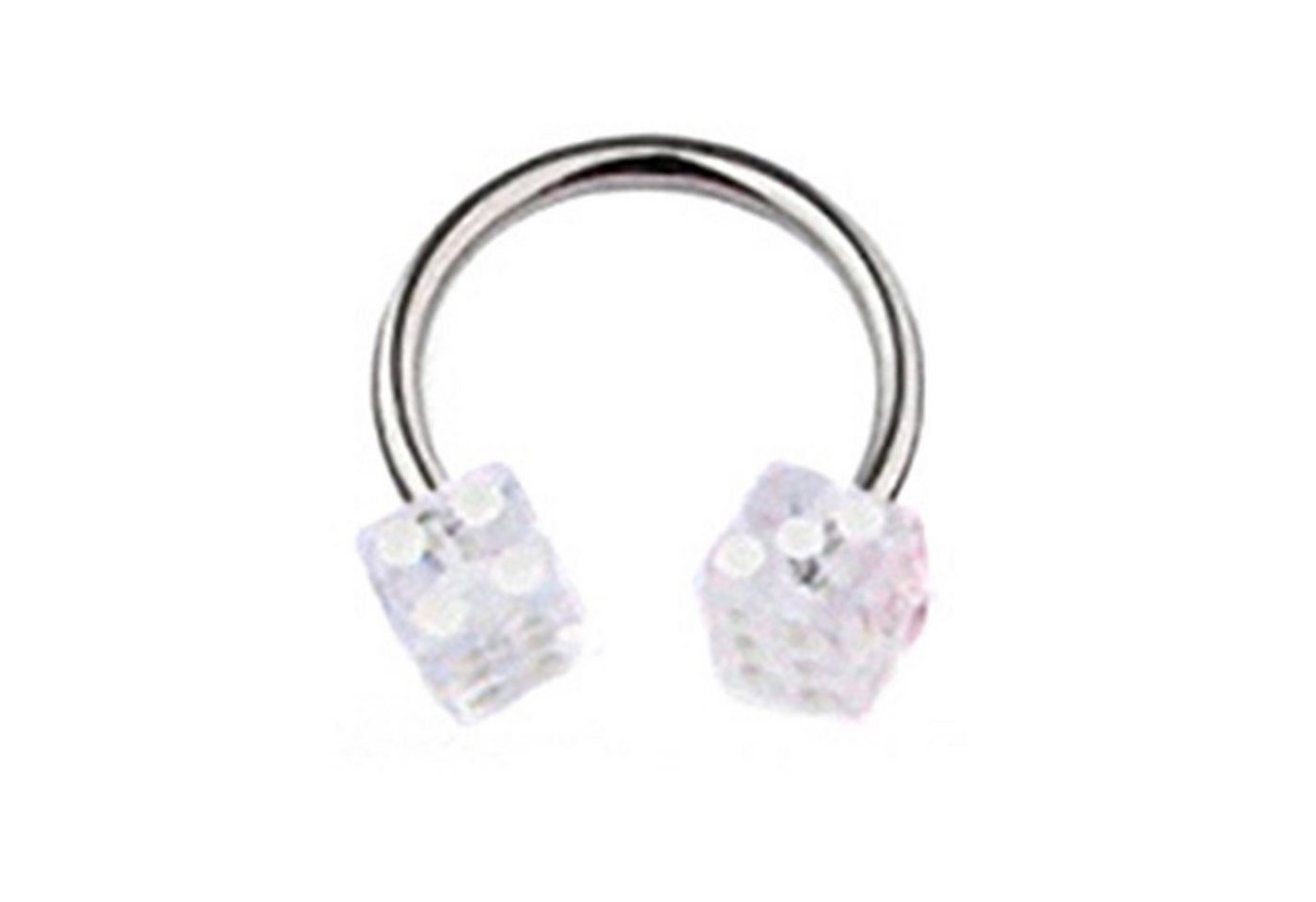 Taffstyle Piercing-Set Piercing Hufeisen Multi Color UV Würfel, Lippenpiercing Lippe Schmuck Piercing Hufeisen Multi Color UV Würfel Taffstyle Piercing-Set Piercing Hufeisen Multi Color UV Würfel, Lippenpiercing Lippe Schmuck Piercing Hufeisen Multi Color UV Würfel von Taffstyle