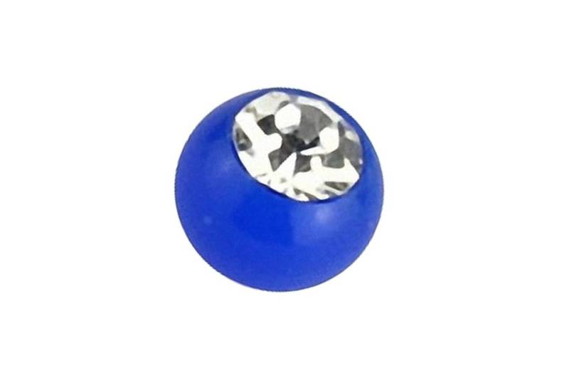 Taffstyle Piercing-Set Piercing Innengewinde UV Kristall in verschiedenen, Ersatz Schraubkugel Kugel Verschluss Verschlusskugel Ersatzteile von Taffstyle
