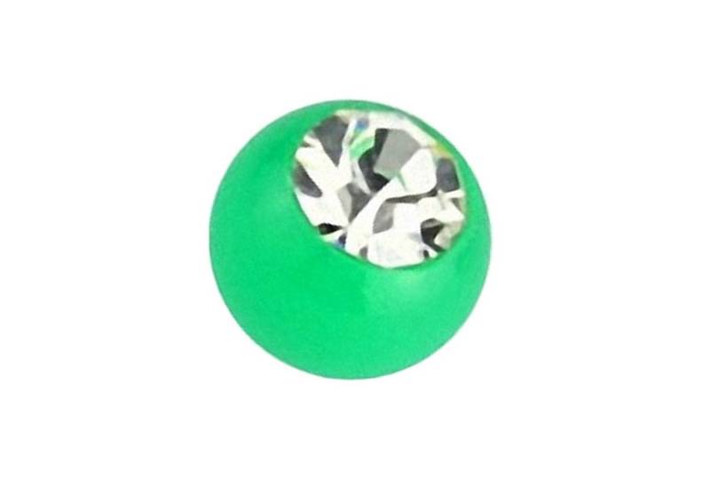Taffstyle Piercing-Set Piercing Innengewinde UV Kristall in verschiedenen, Ersatz Schraubkugel Kugel Verschluss Verschlusskugel Ersatzteile von Taffstyle