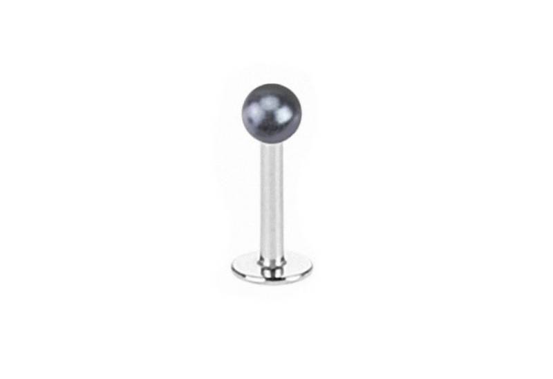 Taffstyle Piercing-Set Piercing Labret Stecker Lippenstecker Perlmutt, Piercings Lippenpiercing Lippe Schmuck Piercing Labret Stecker Perlen von Taffstyle