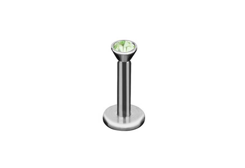 Taffstyle Piercing-Set Piercing Labret Stecker Stud Innengewinde Kristall, Lippenpiercing Schmuck Piercing Labret Stecker Lippenstecker Tragus von Taffstyle