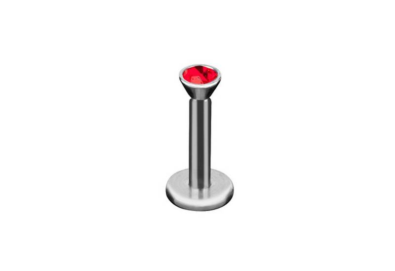 Taffstyle Piercing-Set Piercing Labret Stecker Stud Innengewinde Kristall, Lippenpiercing Schmuck Piercing Labret Stecker Lippenstecker Tragus von Taffstyle