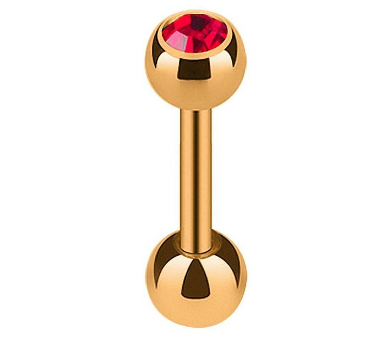 Taffstyle Piercing-Set Piercing Ohr Cartilage Roségold Kristall Kugel, Helix Tragus Ohrpiercing Cartilage Barbell Stecker von Taffstyle
