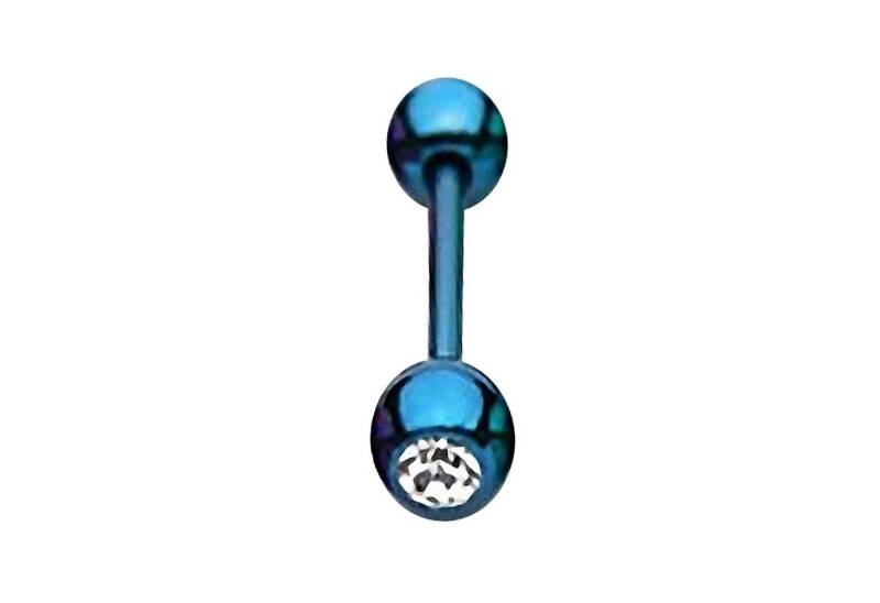 Taffstyle Piercing-Set Zungenpiercing Intim Brust Kugel Kristall Stein, Piercingfaktor Barbell Stab Hantel Stecker Tragus Helix Ohrpiercing von Taffstyle