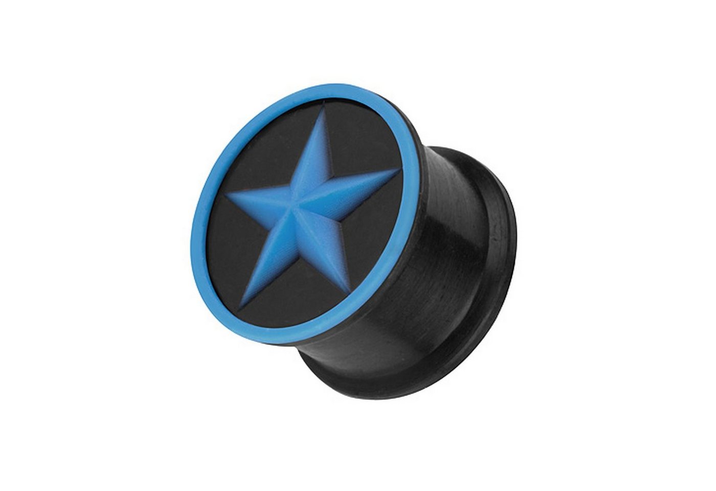 Taffstyle Plug Ohr Plug Flesh Tunnel Ohrpiercing 3D Silikon Stern, Ohr Plug Flesh Tunnel Piercing Ohrpiercing 3D Silikon mit Stern Taffstyle Plug Ohr Plug Flesh Tunnel Ohrpiercing 3D Silikon Stern, Ohr Plug Flesh Tunnel Piercing Ohrpiercing 3D Silikon mit Stern von Taffstyle