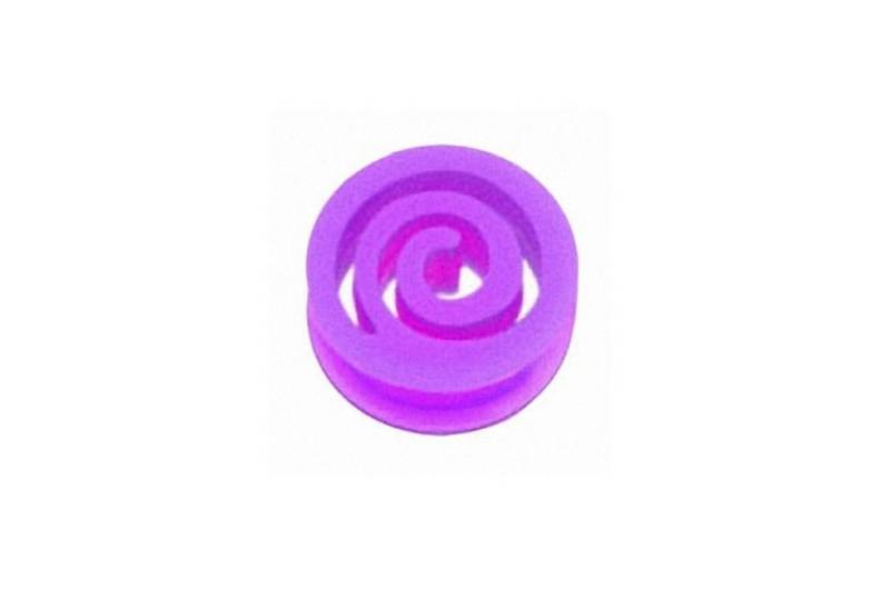Taffstyle Plug Ohr Plug Flesh Tunnel Ohrpiercing Silikon Spirale, Ohr Plug Flesh Tunnel Piercing Ohrpiercing Silikon Spirale von Taffstyle