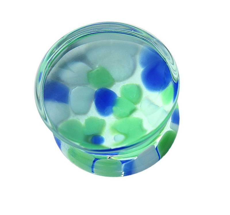 Taffstyle Plug Ohr Plug Piercing Ohrpiercing Glas Double Flared, Ohr Plug Flesh Tunnel Piercing Ohrpiercing Glas Double Flared von Taffstyle