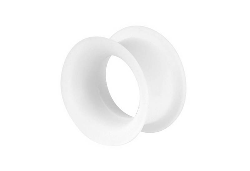 Taffstyle Plug Piercing Hoher dünner Rand Flexibel Weich Farbig, Flesh Tunnel Ohr Plug Silikon Flexibel Weich Rund Creole Farbig Bunt von Taffstyle
