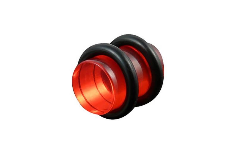 Taffstyle Plug Piercing Ohrpiercing Kunststoff UV 2 Halteringen, Ohr Plug Flesh Tunnel Ohrpiercing Kunststoff UV mit 2 Halteringen von Taffstyle