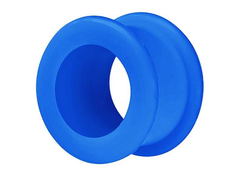 Taffstyle Plug Piercing Tunnel Silikon Flared Weich Flexibel, Farbiger Flesh Extra Big Double Flared XXL Rund Creole Ohr Plug Ear von Taffstyle