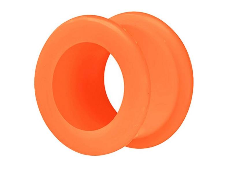 Taffstyle Plug Piercing Tunnel Silikon Flared Weich Flexibel, Farbiger Flesh Extra Big Double Flared XXL Rund Creole Ohr Plug Ear von Taffstyle