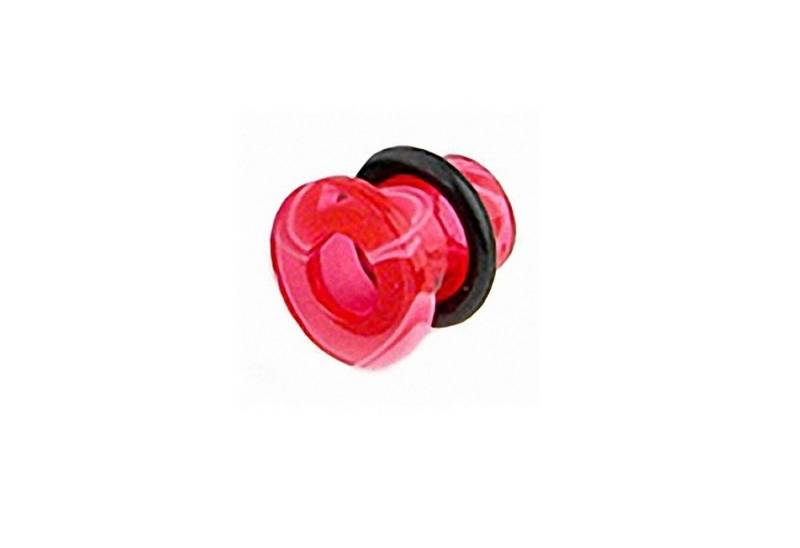 Taffstyle Plug Piercing UV Single Flared Marmor Swirl Look, Flesh Tunnel Ohr Plug Ohrpiercing Ear Kunststoff UV Single Flared von Taffstyle