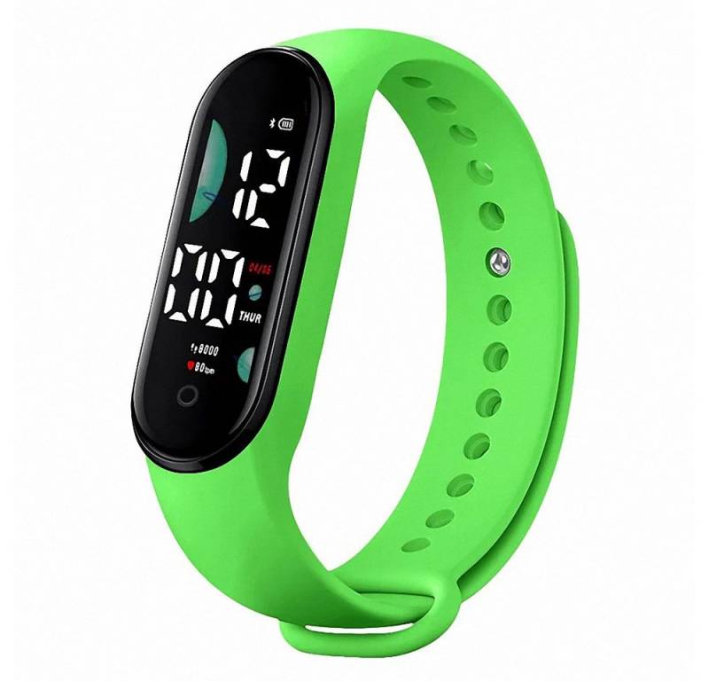 Taffstyle Quarzuhr Digitale Armbanduhr Silikon LED Sportuhr Gummi Kinderuhr Unisex bunt, (Unisex Silikonuhr mit LED Anzeige geeignet als Geschenkidee für Weihnachten Geburtstag und besondere Anlässe) von Taffstyle