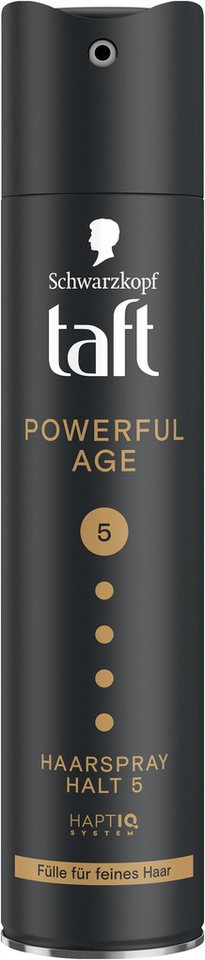 Taft Haarspray Powerful Age, 250 ml, 1-tlg., Haarstyling, HaptIQ System von Taft