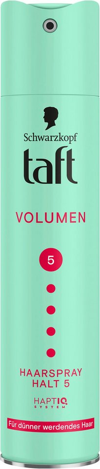 Taft Haarspray Schwarzkopf, Volumen für dünner werdende Haar, 1x 250ml, 1-tlg., Haltegrad 5, HAPTIQ-System von Taft