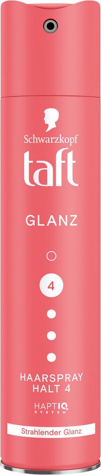 Taft Haarspray strahlender Glanz und Gloss Finish, 250 ml, 1-tlg., HaptIQ System von Taft