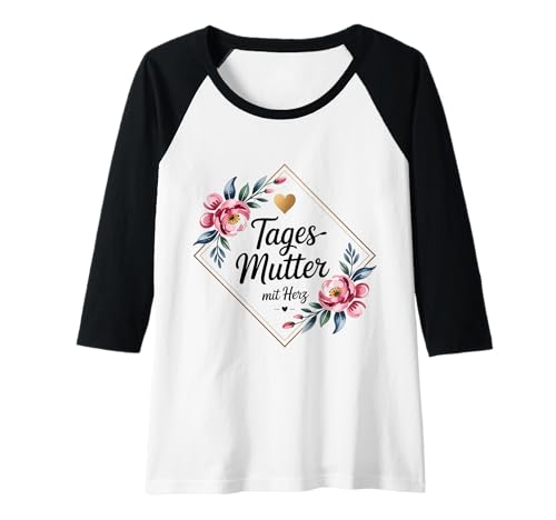 Damen Tagesmutter Mit Herz Abschied Raglan Damen Tagesmutter Mit Herz Abschied Raglan von Tagesmutter Kindermädchen Nanny