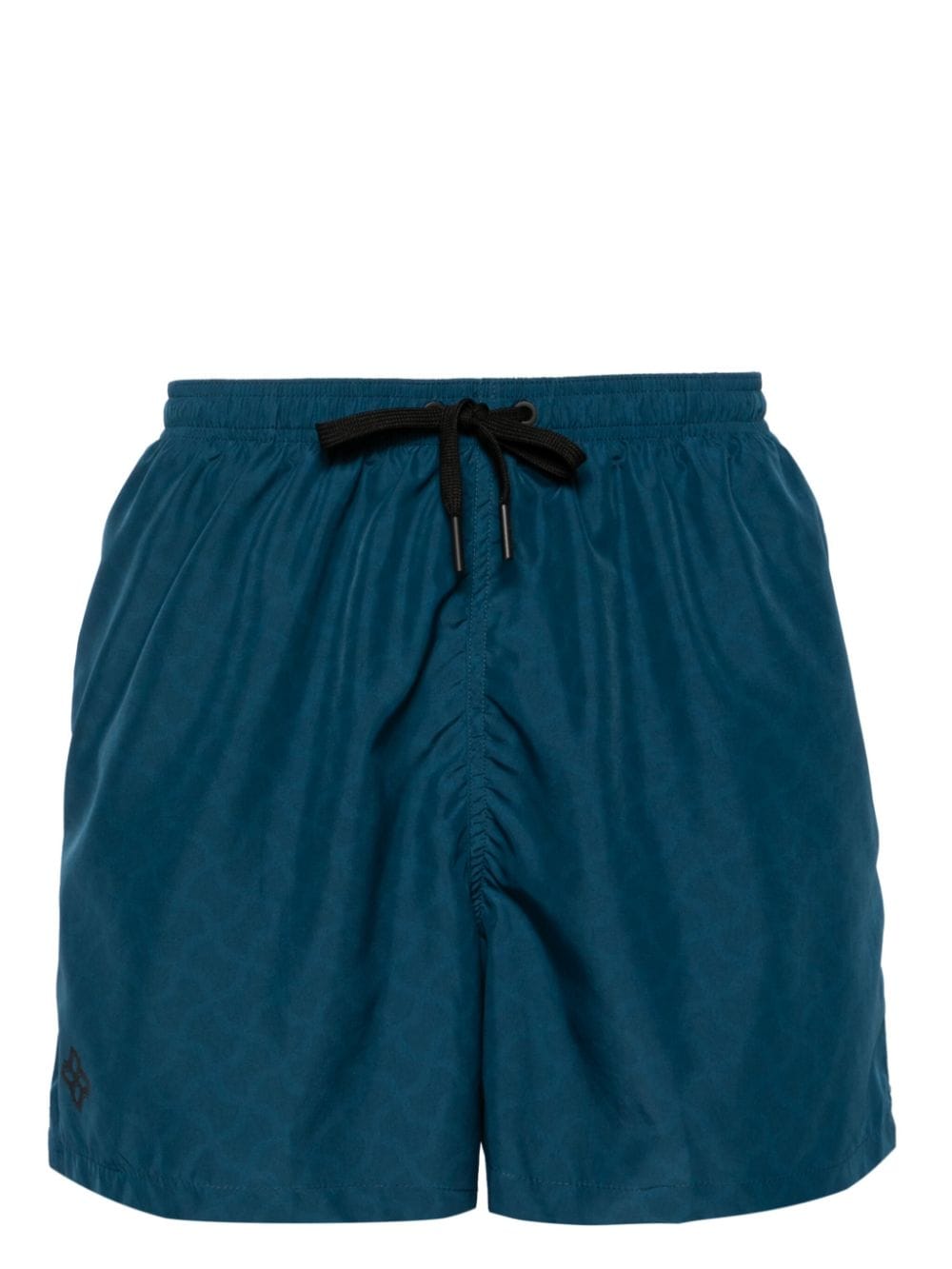 Tagliatore Badeshorts mit abstraktem Print - Blau von Tagliatore