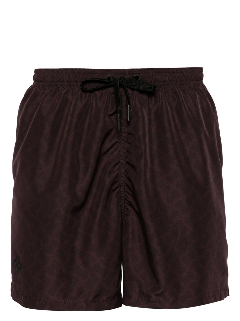 Tagliatore Badeshorts mit abstraktem Print - Violett von Tagliatore