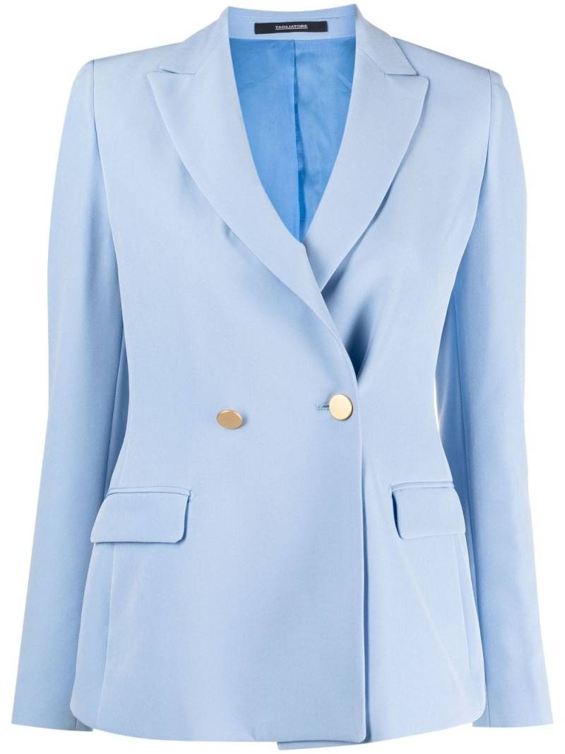 Tagliatore Doppelreihiger Blazer - Blau von Tagliatore