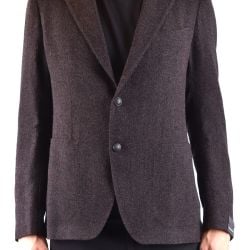 Tagliatore Herren Braun Wollmischung Sakko von Tagliatore