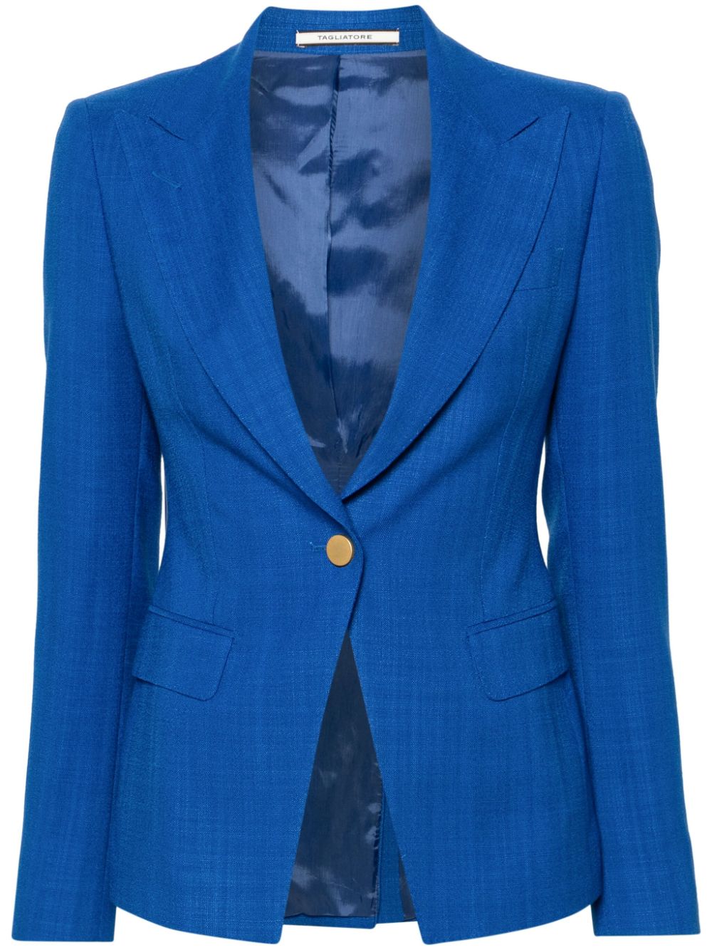 Tagliatore Einreihiger Liz Blazer - Blau von Tagliatore