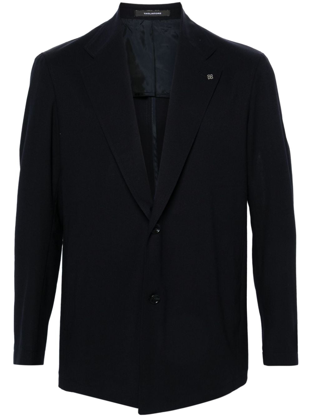 Tagliatore notched-lapels single-breasted blazer - Blau von Tagliatore