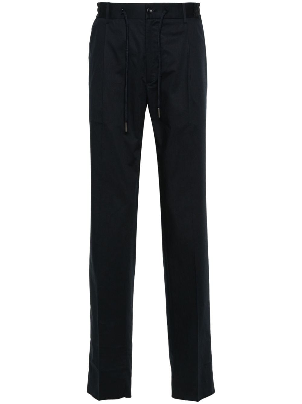 Tagliatore pleated tapered trousers - Blau von Tagliatore