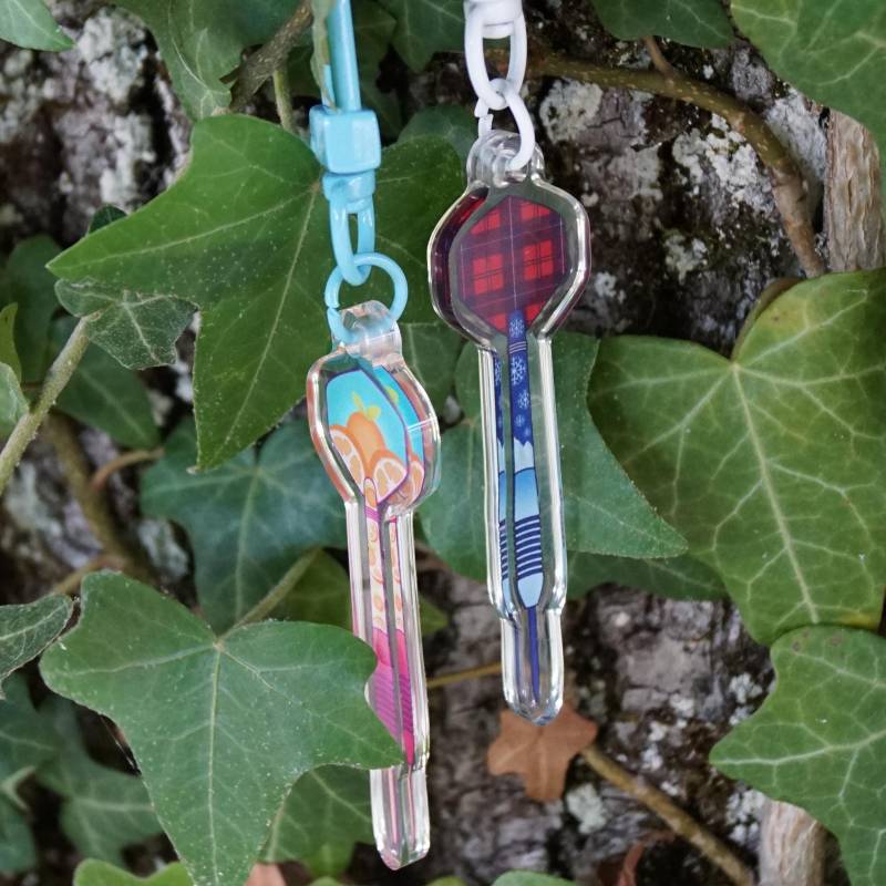 Dartpfeile Anhänger Set Für Paare || Schlüsselanhänger von TagtraumBoutique