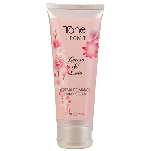 Tahe Lipomit Kirsche und Lotus Handcreme, 75 ml von Tahe