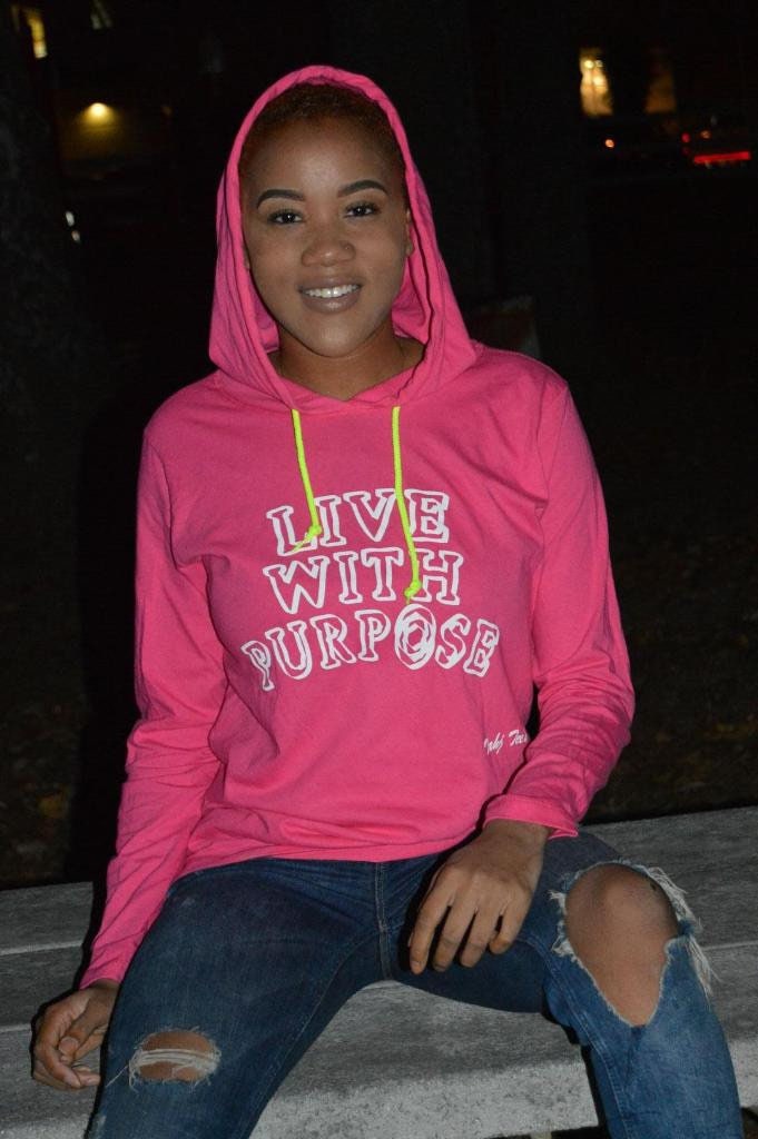 Live With Purpose Hoodie Live With Purpose Hoodie von TahjTees