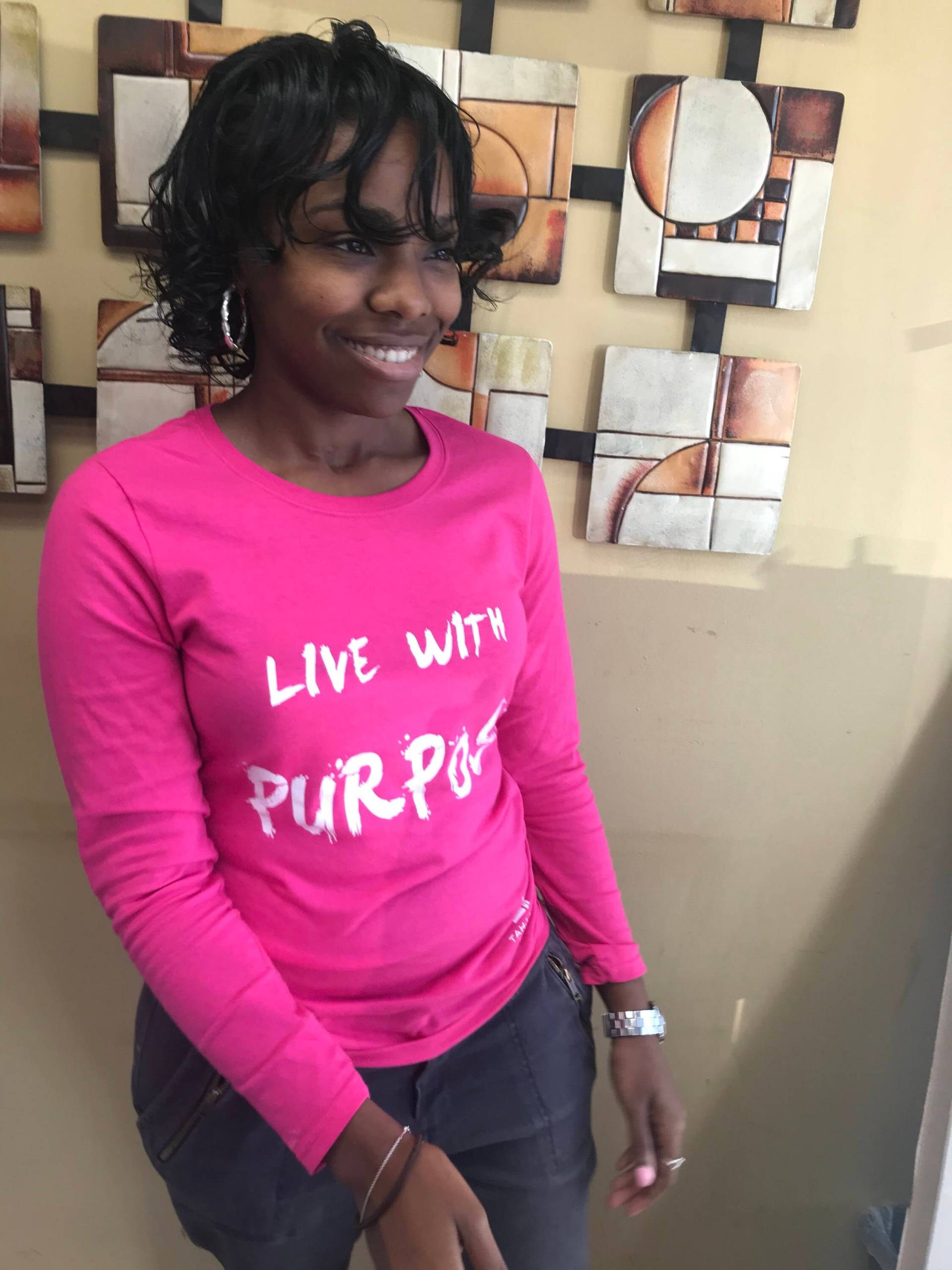 Live With Purpose Longsleeve Live With Purpose Longsleeve von TahjTees