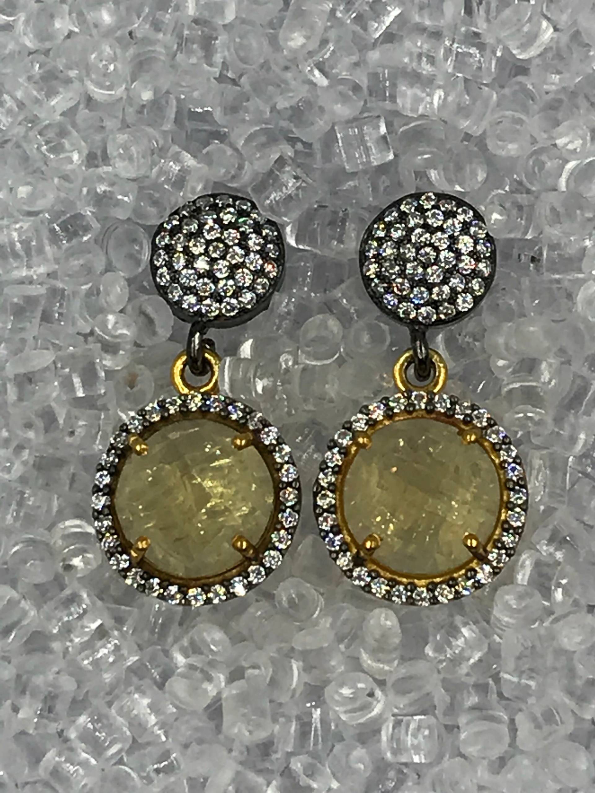 Cz Posts Mit Citrin Tropfen Cz Posts Mit Citrin Tropfen von TahoeDesign
