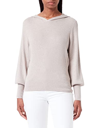 TAIFUN Damen 272003-15304 Pullover, Clay Melange, 34 von Taifun