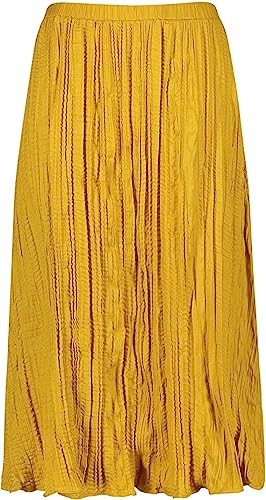 TAIFUN Damen 310310-11108 Rock, Golden Cumin, 36 von Taifun