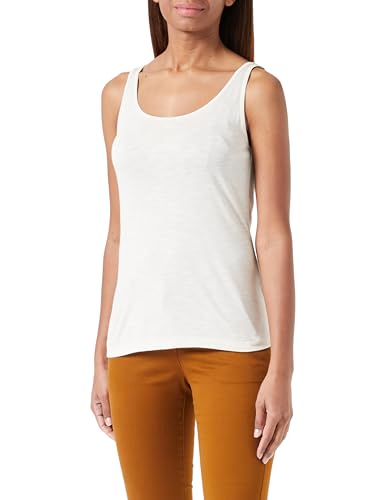 TAIFUN Damen 371333-16200 Top, Light Creme, 38 von Taifun