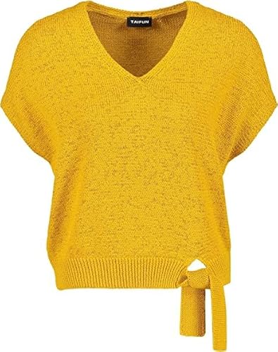 TAIFUN Damen 372327-15206 Pullover, Golden Cumin, 48 von Taifun